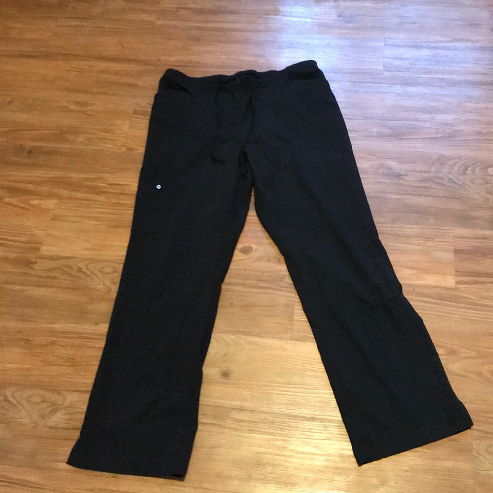 Grays anatomy black scrub pants
